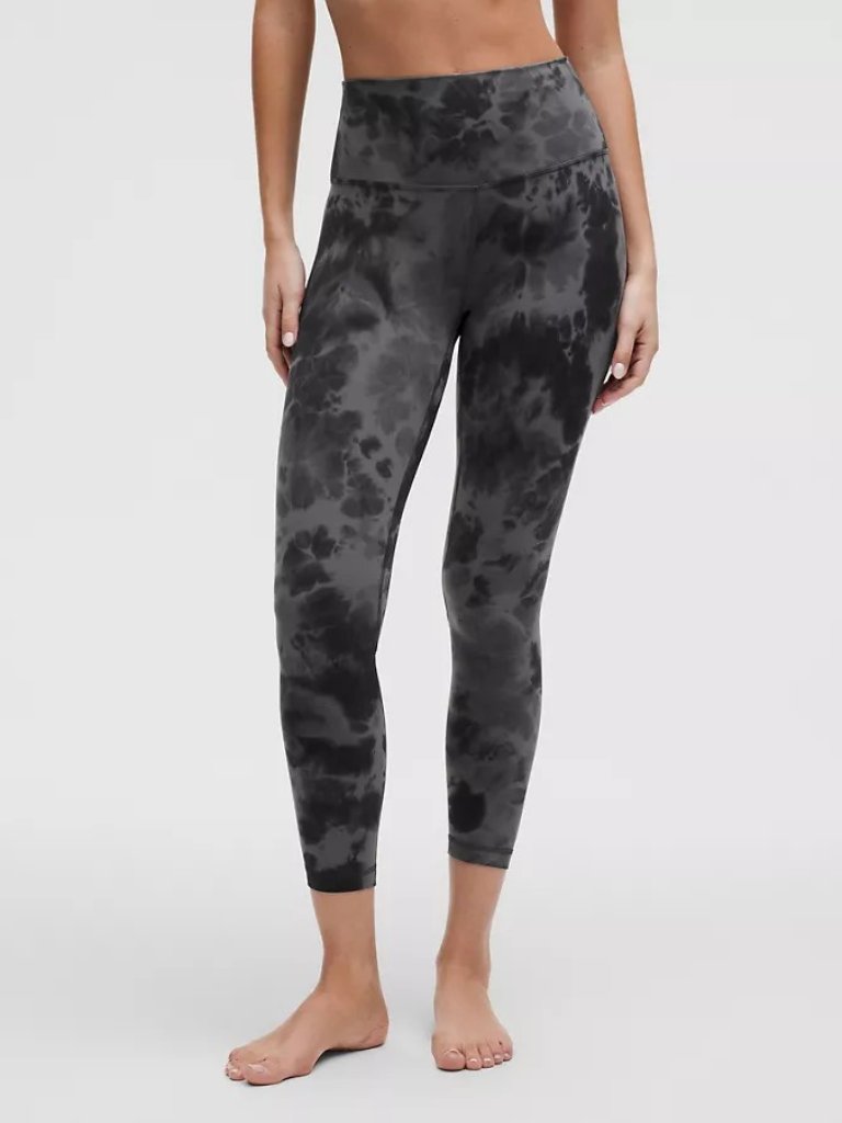 Lululemon Align Black Diamond Dye 25” 2